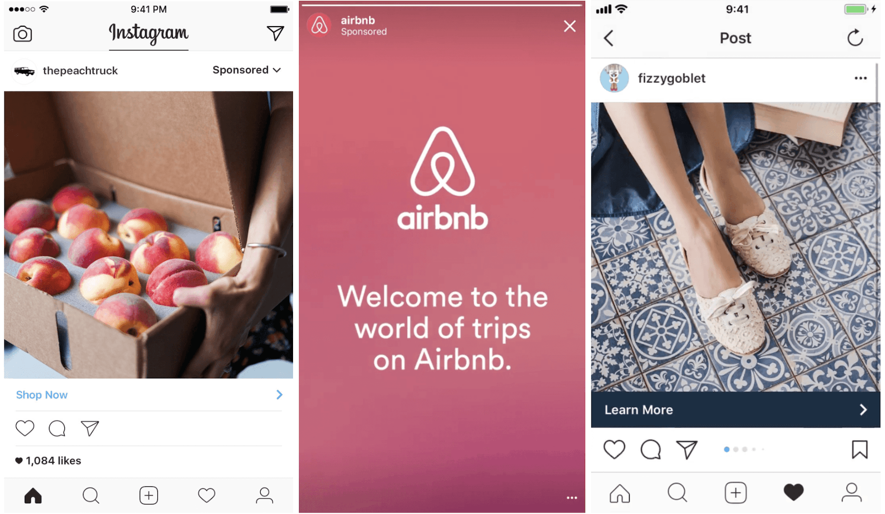 AirBNB Instagram Ads